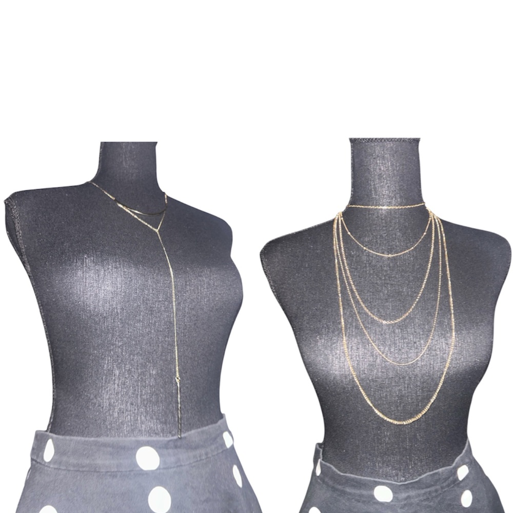 Long Necklaces Bundle 💛 Two Necklaces